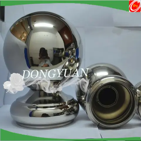 stainless steel handrail ball for stair part, stainless steel ball decorative accessories