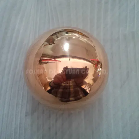 60mm Mirror Polished Copper Ball