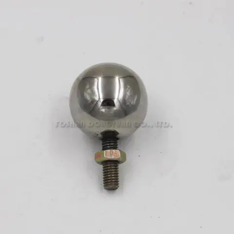 42mm Polished Stainless Steel Hollow Ball with Bar