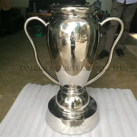 Mirror Polished Stainless Steel Champion Trophy